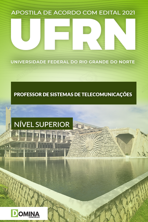 Apostila Concurso UFRN 2021 Sistema de Telecomunicações