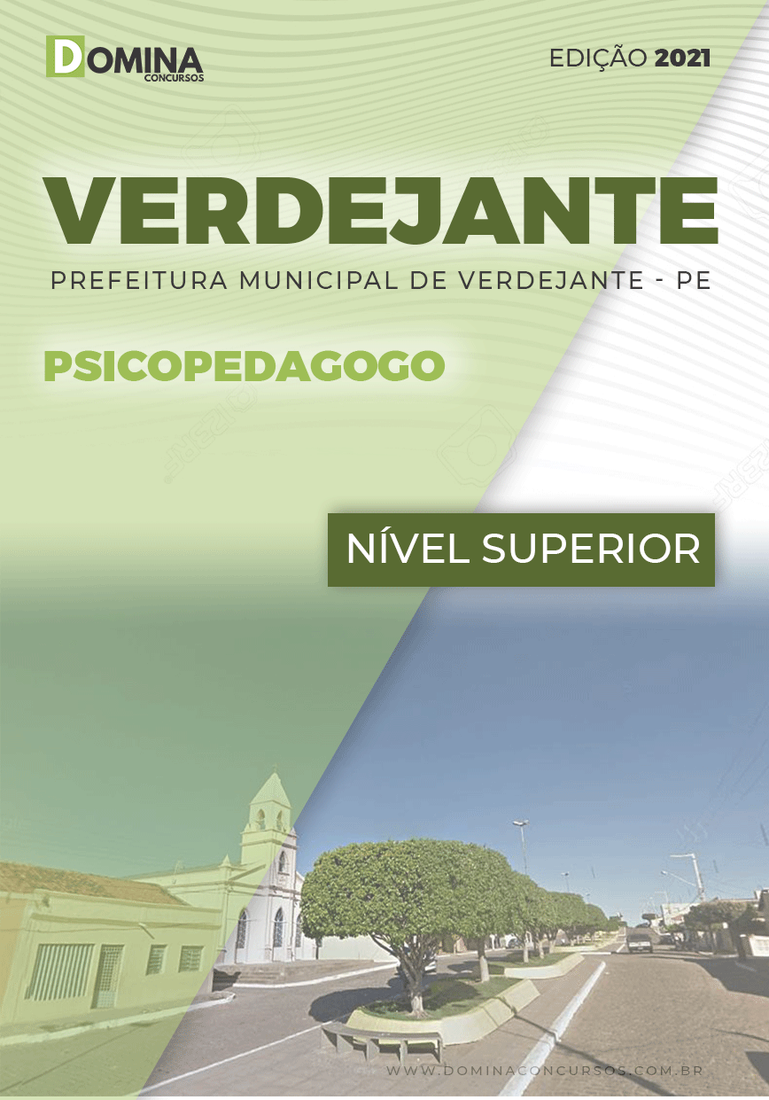 Apostila Concurso Verdejante PE 2021 Psicopedagogo