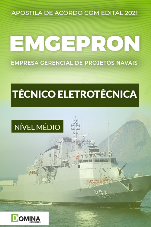 Apostila Concurso Público EMGEPRON 2021 Técnico Eletrotécnica