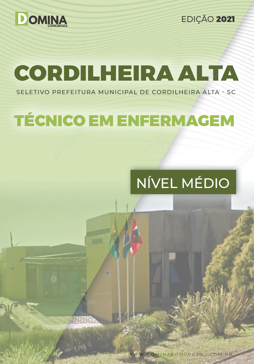 Apostila Pref Cordilheira Alta SC 2021 Técnico em Enfermagem