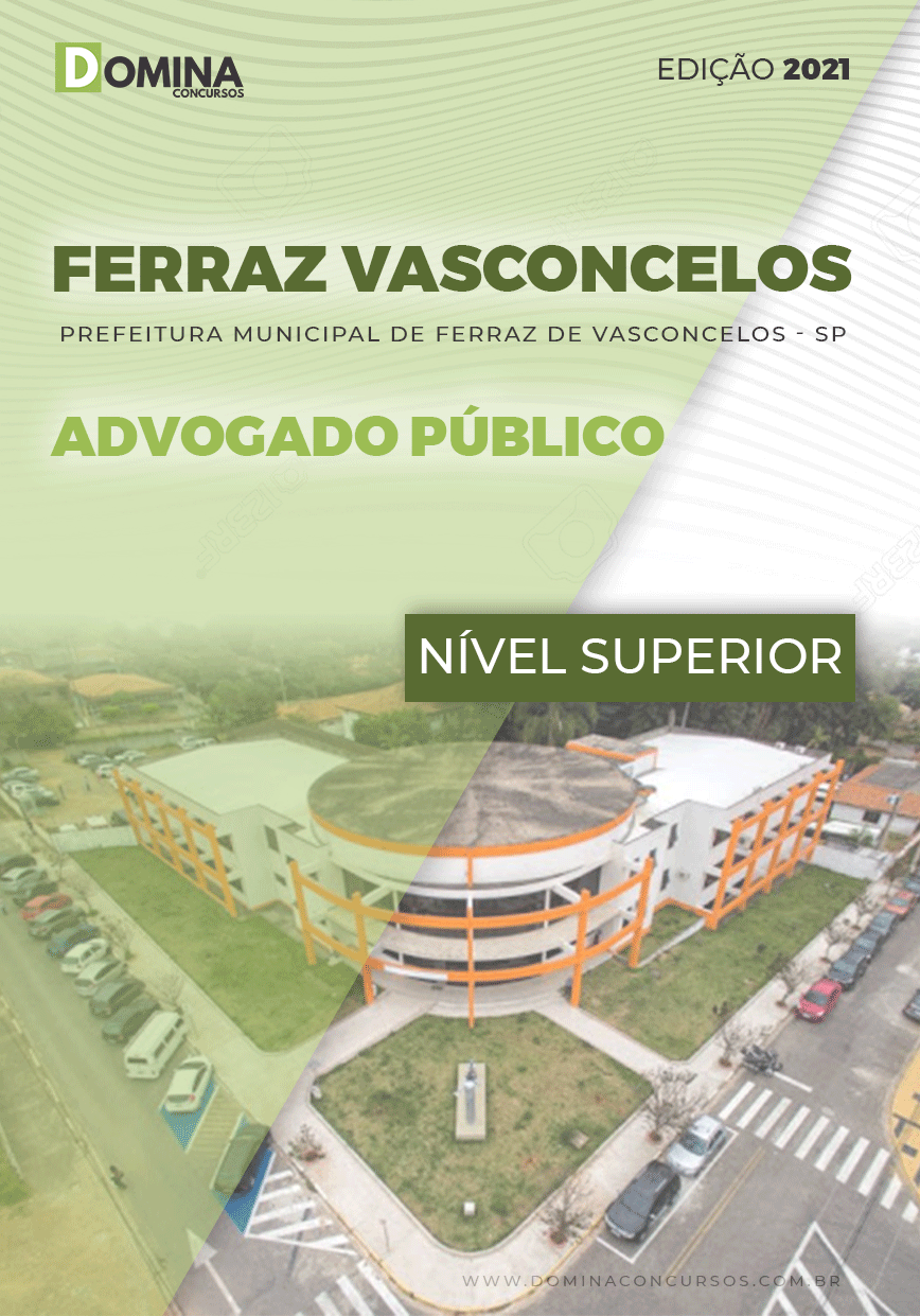 Apostila Ferraz Vasconcelos SP 2021 Advogado Público