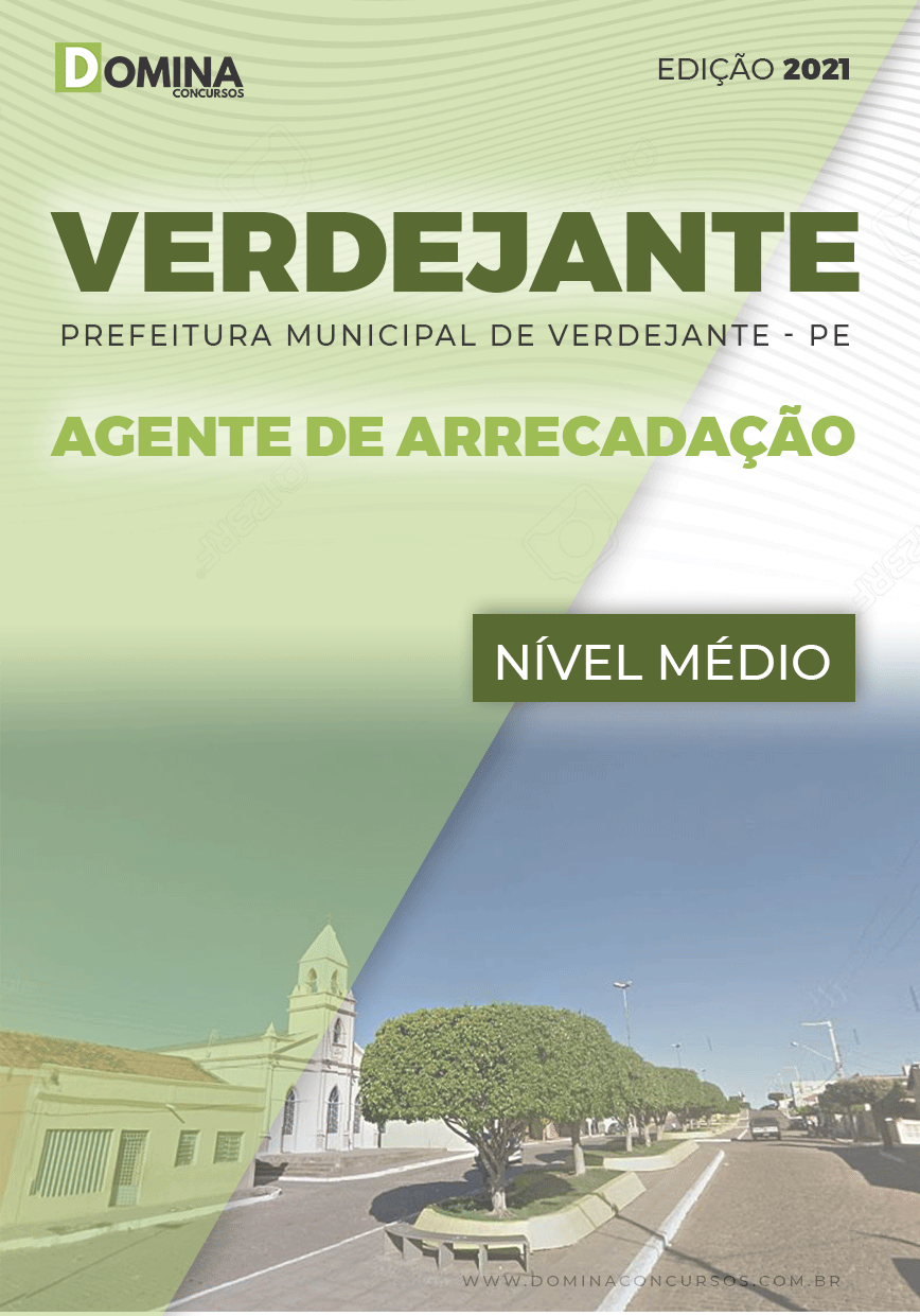 Apostila Verdejante PE 2020 Agente de Arrecadação