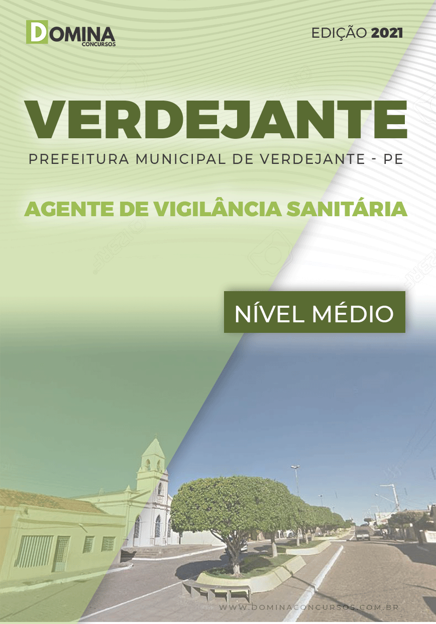 Apostila Verdejante PE 2021 Agente Vigilância Sanitária