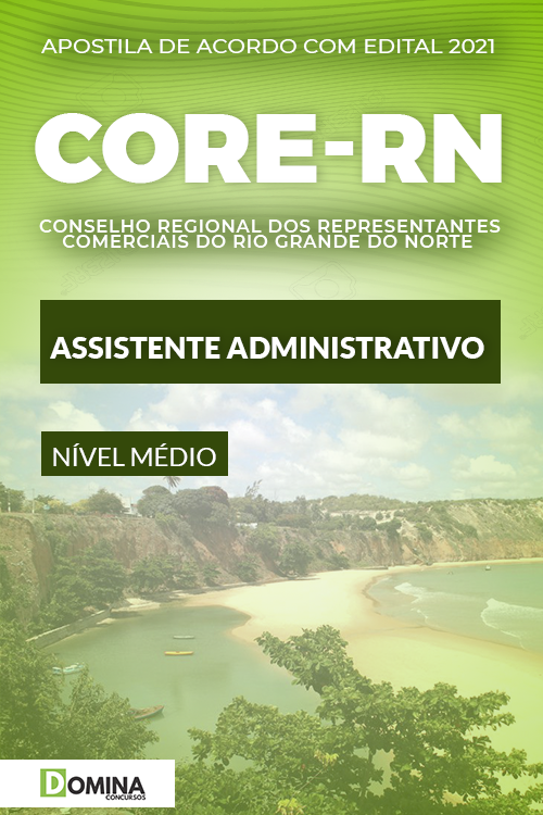 Apostila Concurso CORE RN 2021 Assistente Administrativo