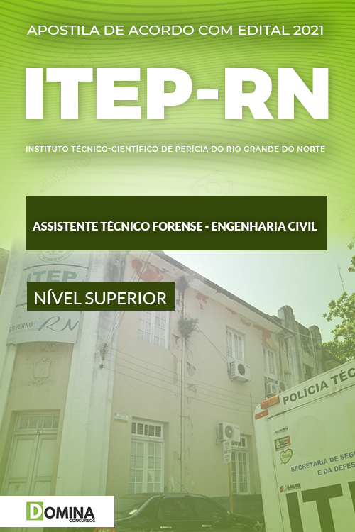 Apostila ITEP RN 2021 Assistente Engenharia Civil