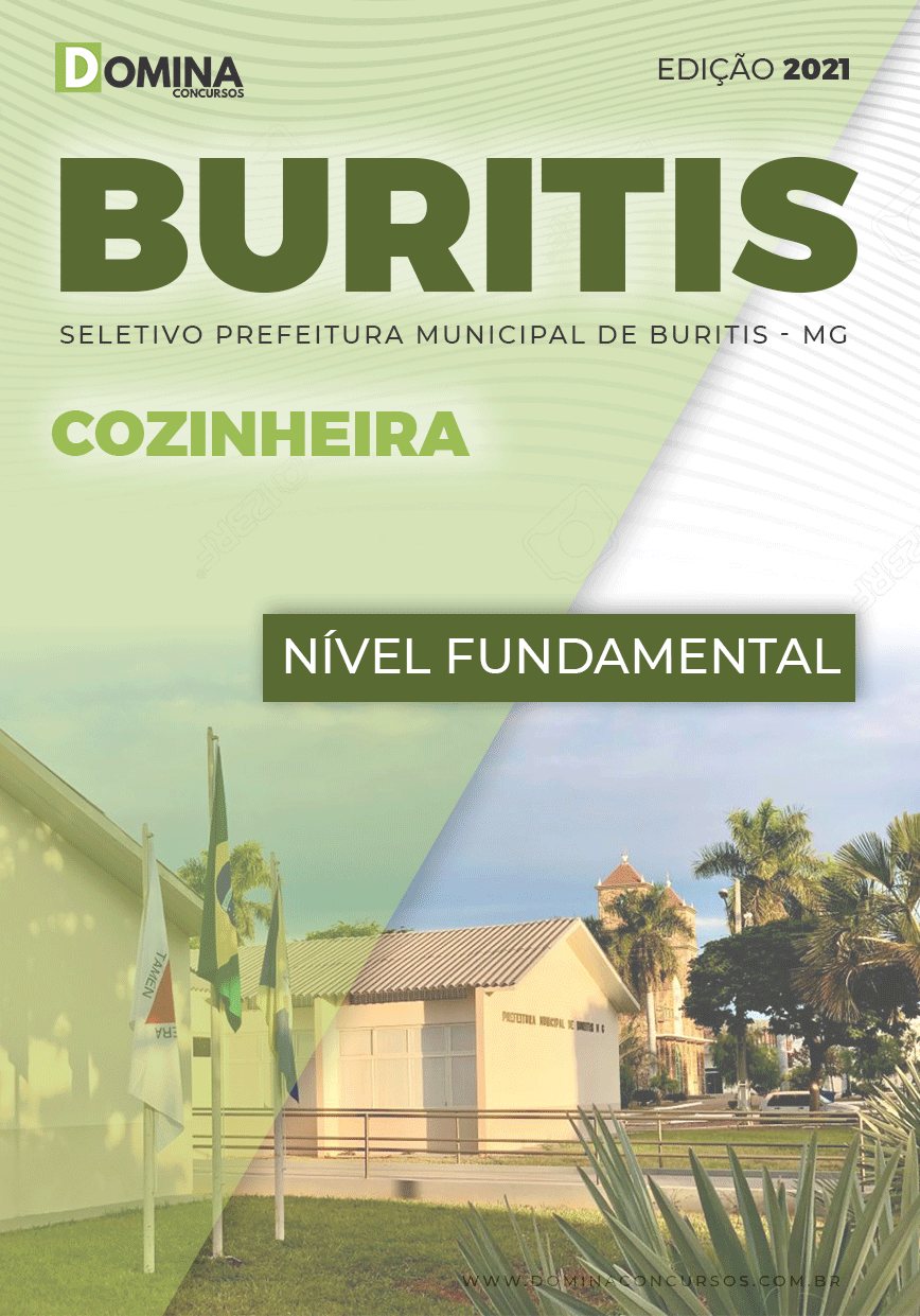 Apostila Concurso Prefeitura Buritis MG 2021 Cozinheira