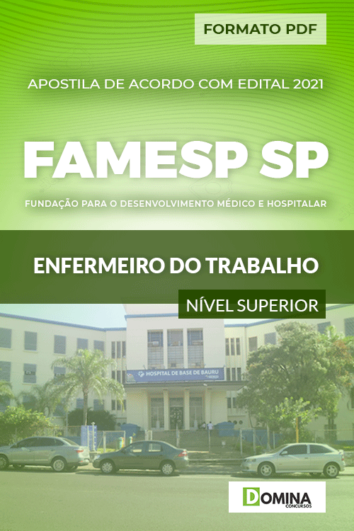 Apostila Seletivo FAMESP SP 2021 Enfermeiro do Trabalho