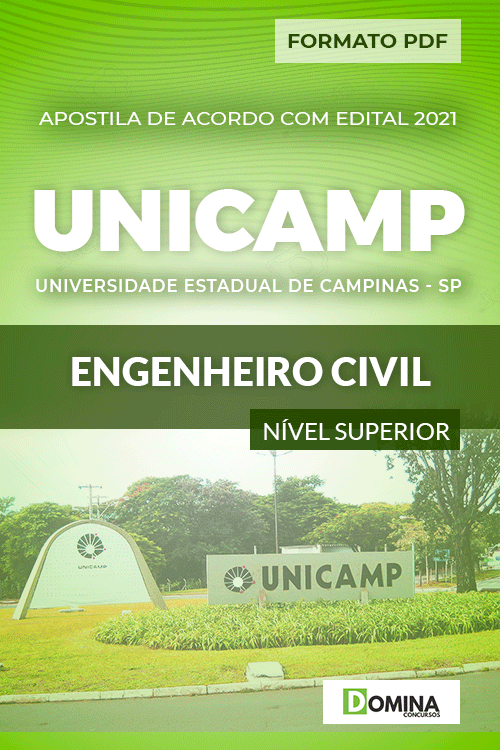 Apostila Concurso UNICANP 2021 Engenheiro Civil