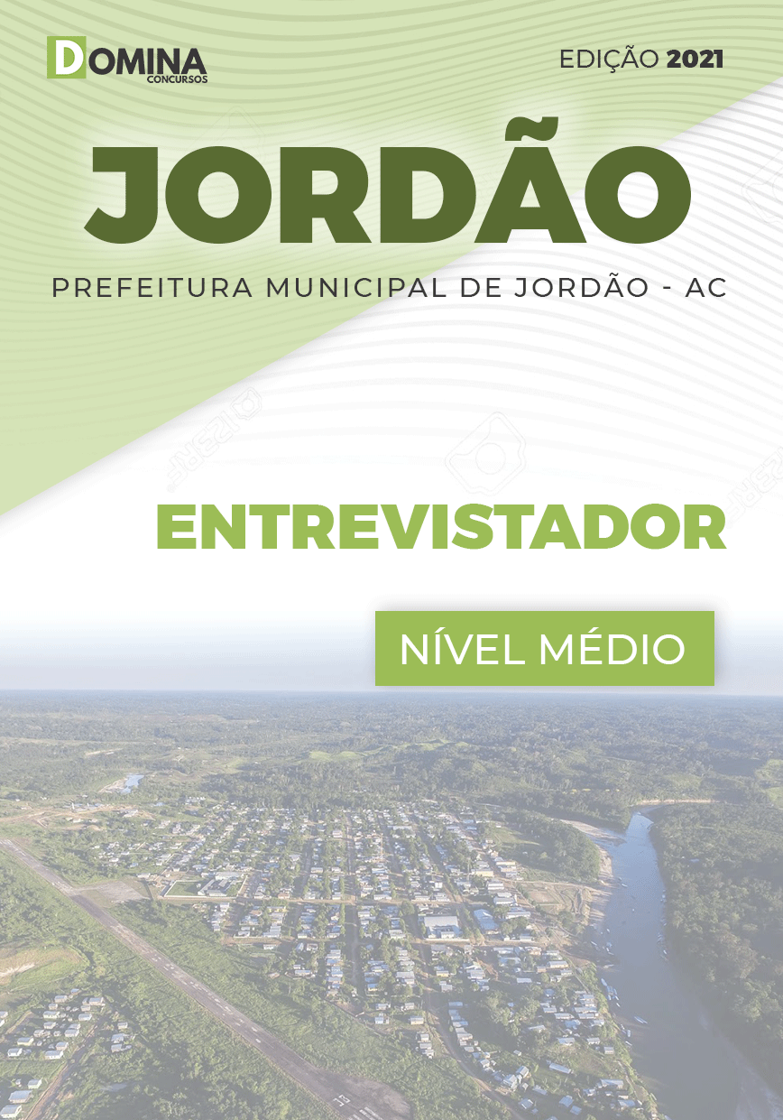 Apostila Concurso Prefeitura Jordão AC 2021 Entrevistador