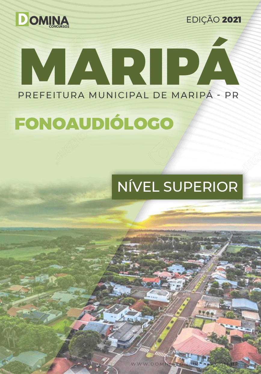 Apostila Concurso Pref Maripá PR 2021 Fonoaudiólogo