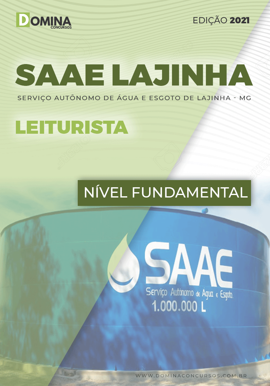 Apostila Concurso SAAE de Lajinha MG 2021 Leiturista