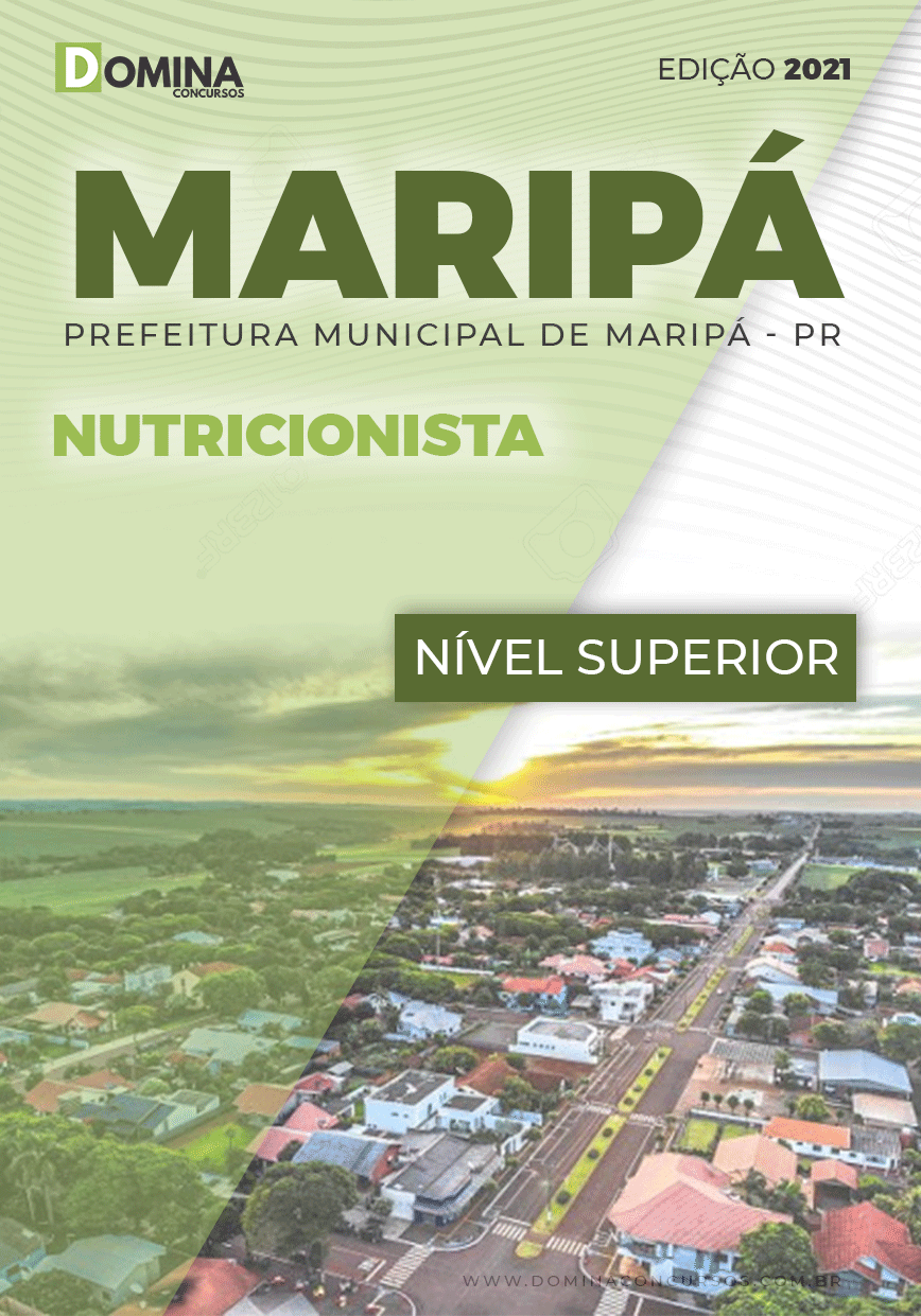 Apostila Concurso Pref Maripá PR 2021 Nutricionista