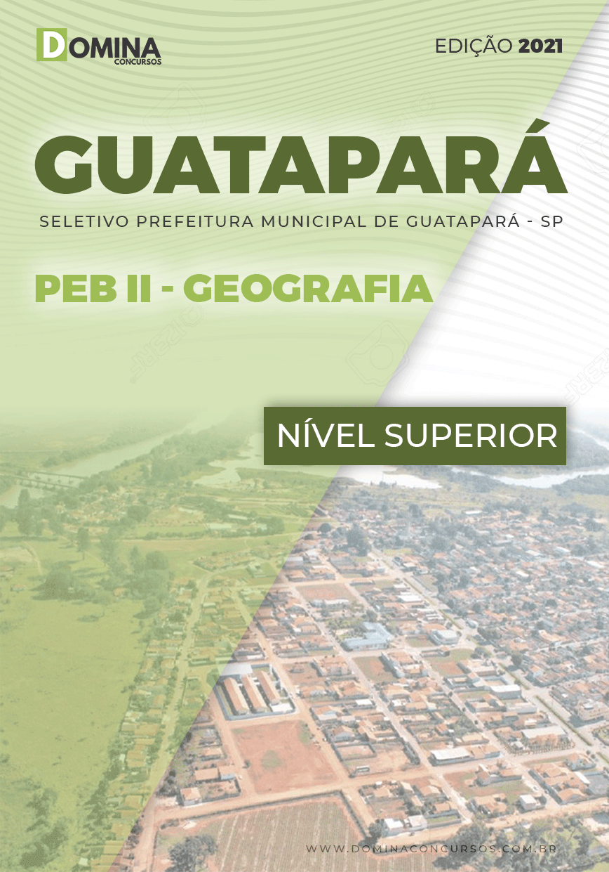 Apostila Seletivo Guatapará SP 2021 PEB II Inglês