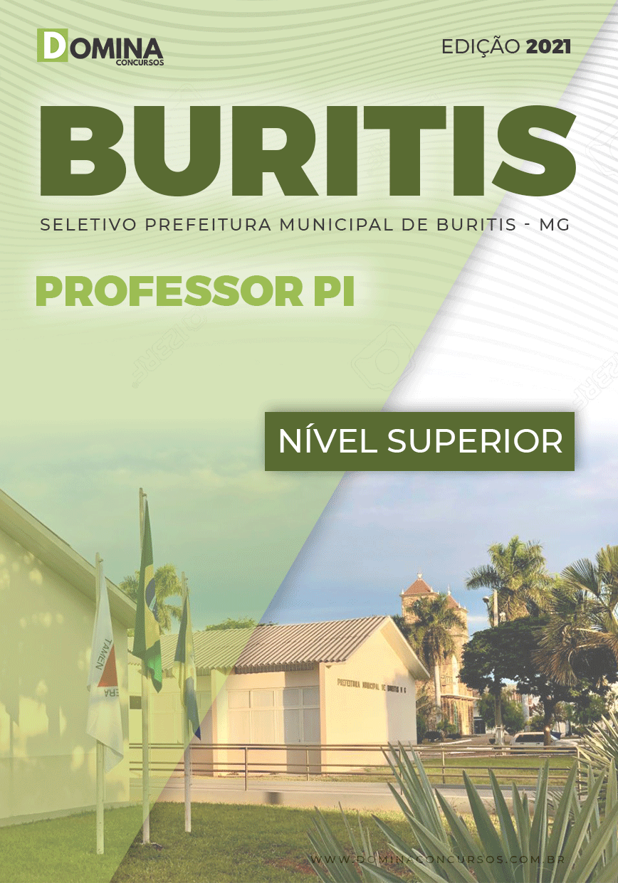 Apostila Concurso Prefeitura Buritis MG 2021 Professor PI