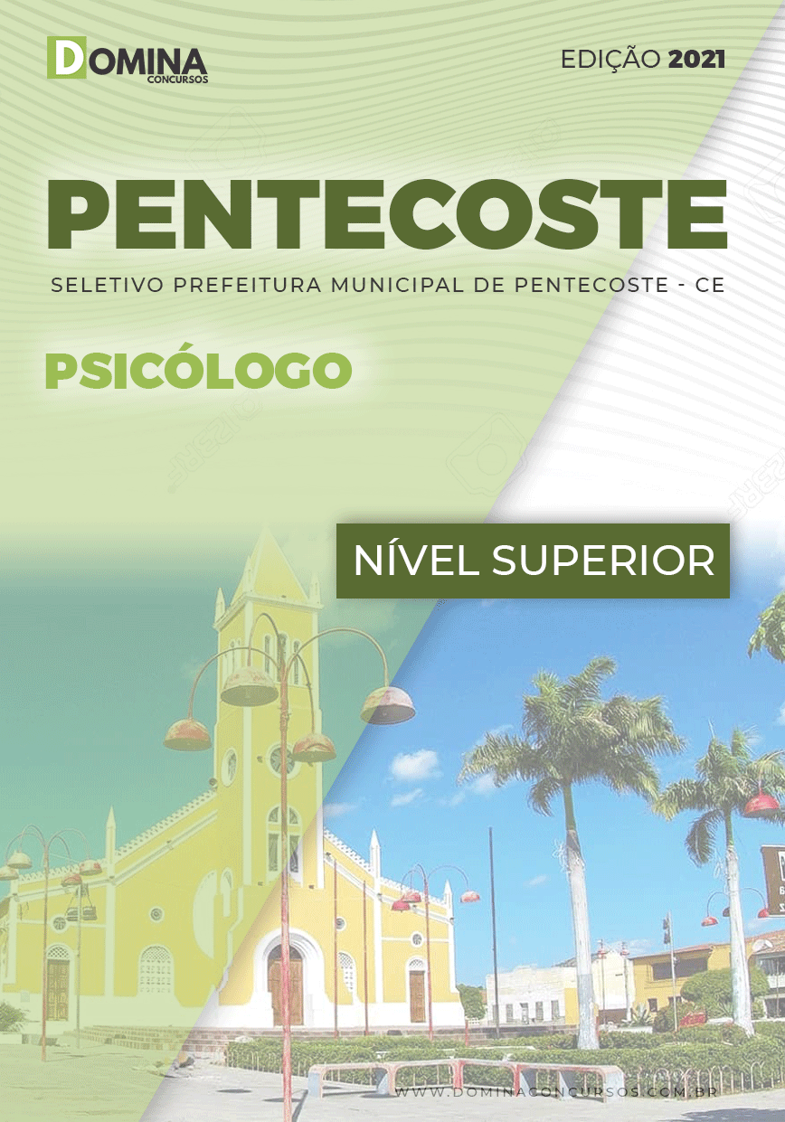 Apostila Prefeitura Pentecoste CE 2021 Psicólogo