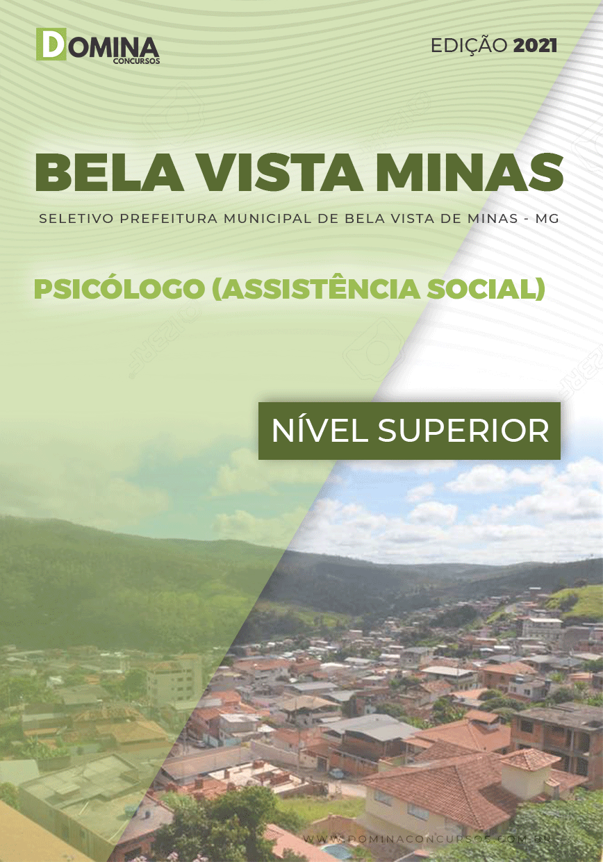 Apostila Pref Bela Vista de Minas MG 2021 Psicólogo