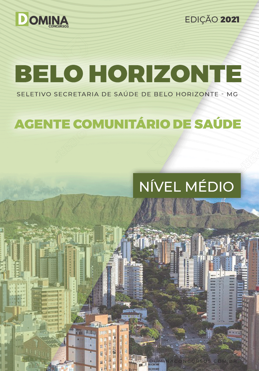 Apostila Seletivo SMS BH MG 2021 Agente Comunitário de Saúde