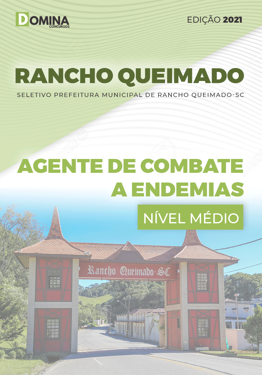 Apostila Rancho Queimado SC 2021 Agente de Combate Endemias