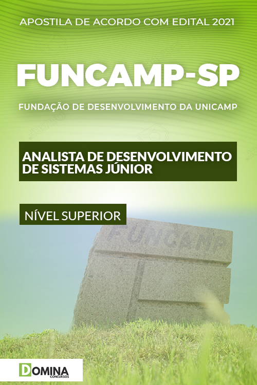 Apostila Seletivo FUNCAMP SP 2021 Analista de Sistemas Júnior
