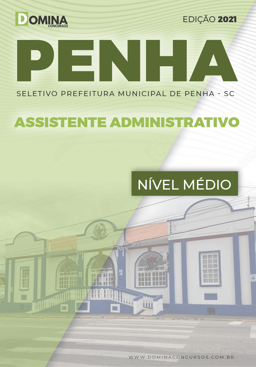 Apostila Seletivo Pref Penha SC 2021 Assistente Administrativo