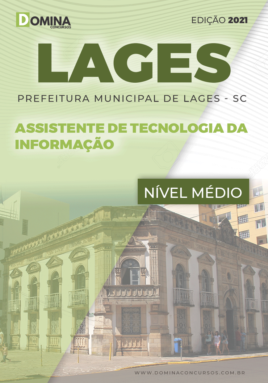 Apostila Pref Lages SC 2021 Assistente Tecnologia Informação