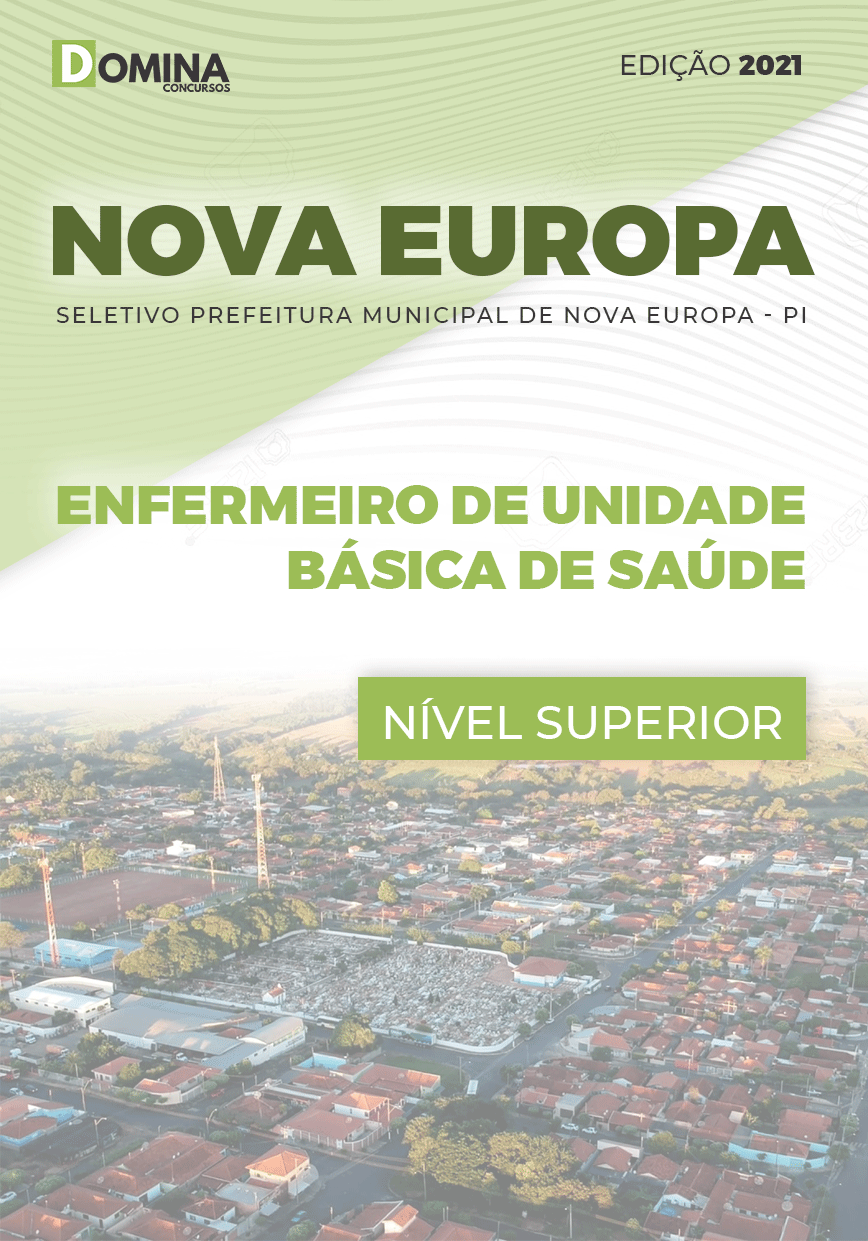 Apostila Seletivo Pref Nova Europa SP 2021 Enfermeiro UBS