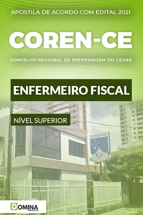 Apostila Concurso COREN CE 2021 Enfermeiro Fiscal