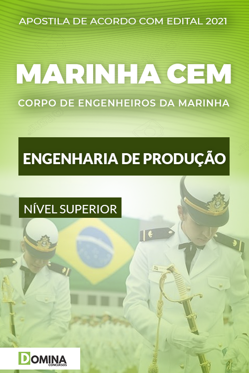 Apostila Concurso Marinha CEM 2021 Engenharia de Produção