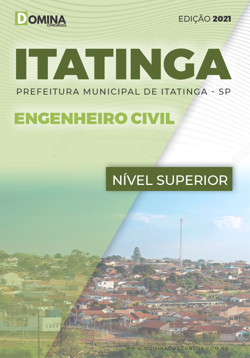 Apostila Concurso Pref Itatinga SP 2021 Engenheiro Civil