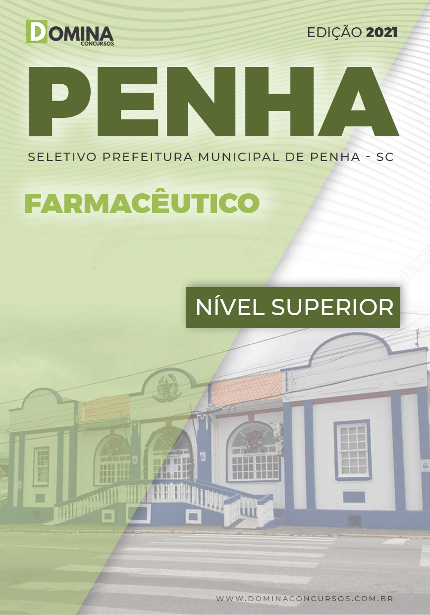 Apostila Processo Seletivo Pref Penha SC 2021 Farmacêutico