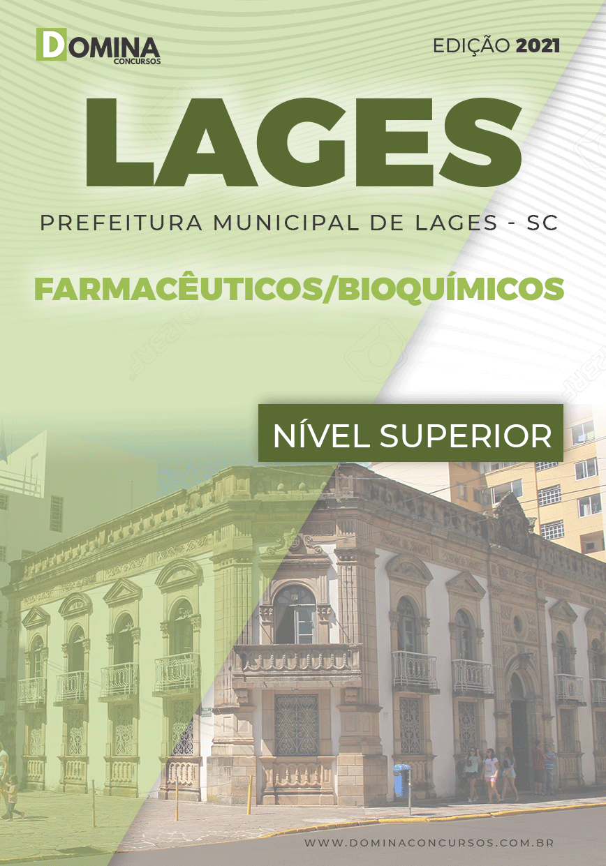 Apostila Seletivo Pref Lages SC 2021 Farmacêuticos Bioquímicos