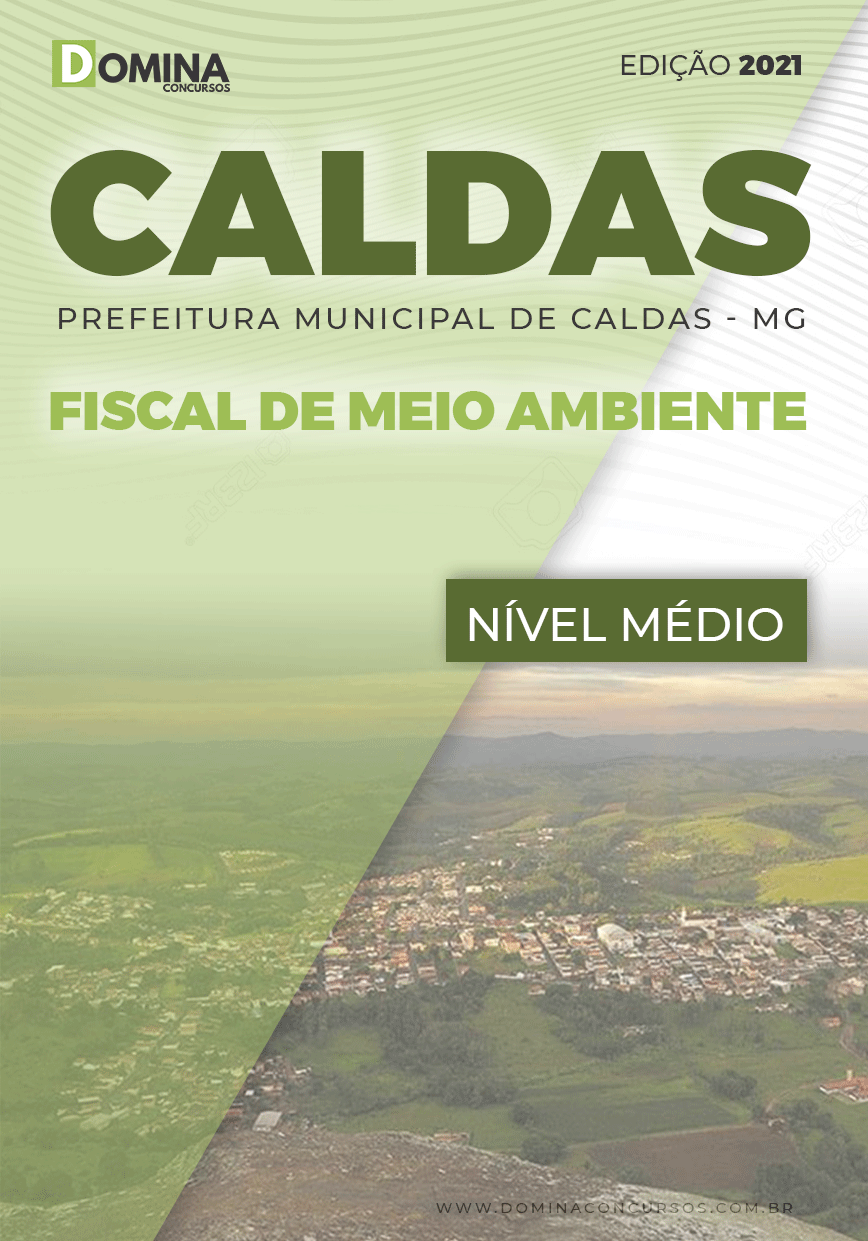 Apostila Concurso Pref Caldas MG 2021 Fiscal de Meio Ambiente