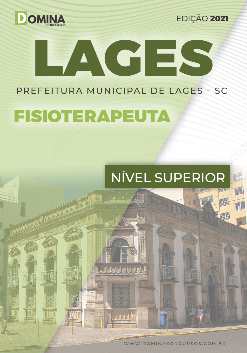 Apostila Processo Seletivo Pref Lages SC 2021 Fisioterapeuta