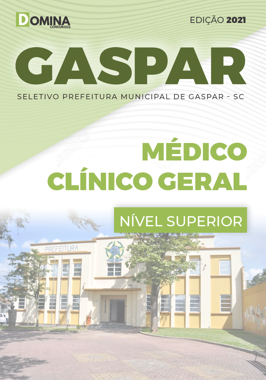 Apostila Seletivo Pref Gaspar SC 2021 Médico Clínico Geral