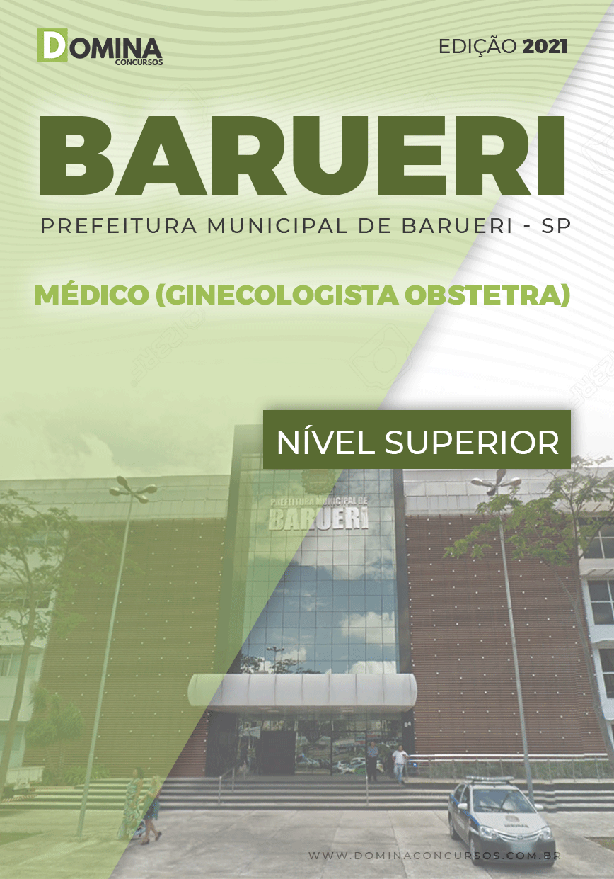Apostila Pref Barueri SP 2021 Médico Ginecologista Obstetra