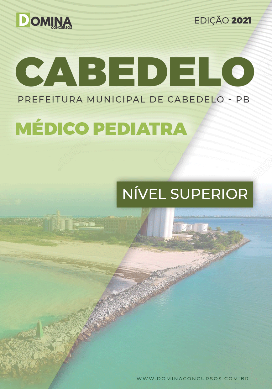 Apostila Concurso Pref Cabedelo PB 2021 Médico Pediatra