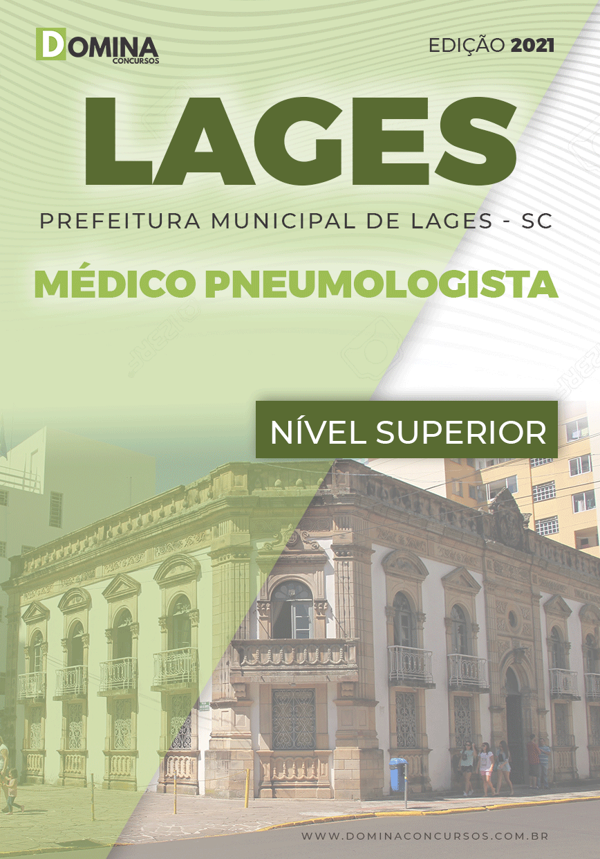 Apostila Seletivo Pref Lages SC 2021 Médico Pneumologista
