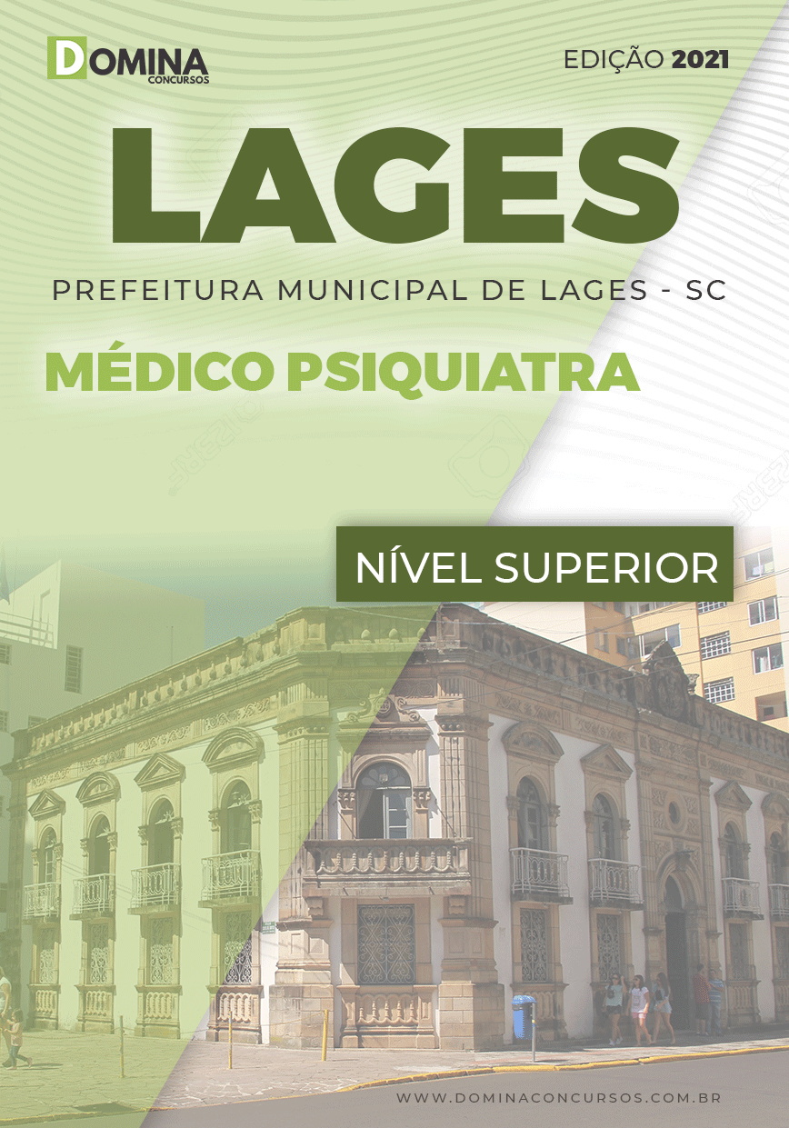 Apostila Seletivo Pref Lages SC 2021 Médico Psiquiatra