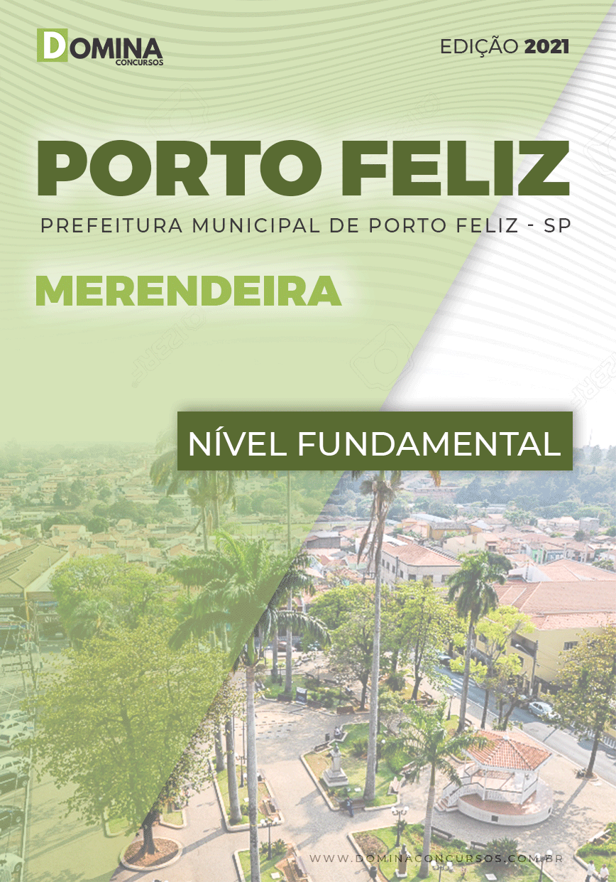 Apostila Concurso Pref Porto Feliz SP 2021 Merendeira