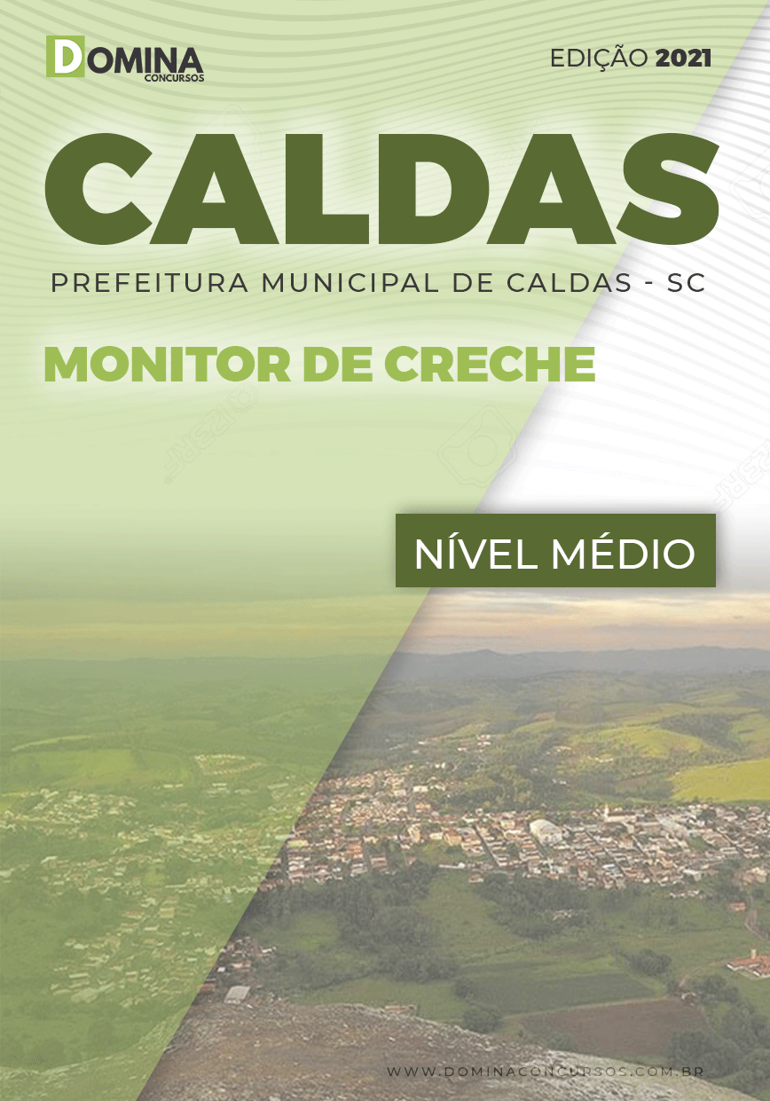 Apostila Concurso Pref Caldas MG 2021 Monitor de Creche