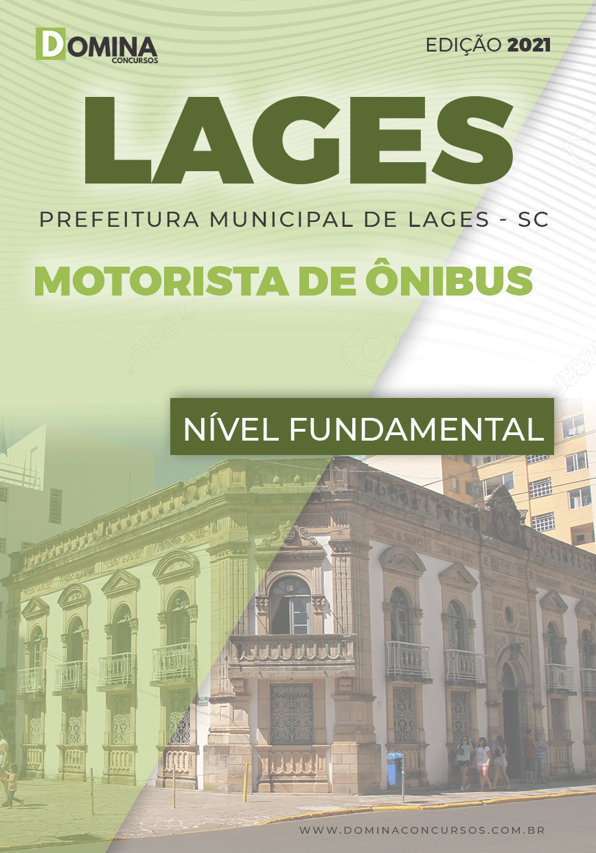 Apostila Seletivo Pref Lages SC 2021 Motorista de Ônibus