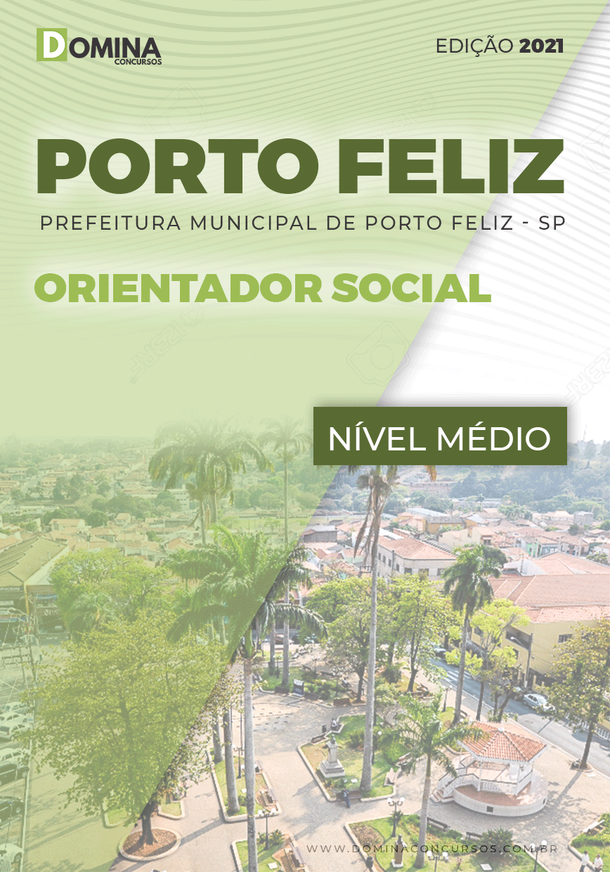 Apostila Concurso Pref Porto Feliz SP 2021 Orientador Social