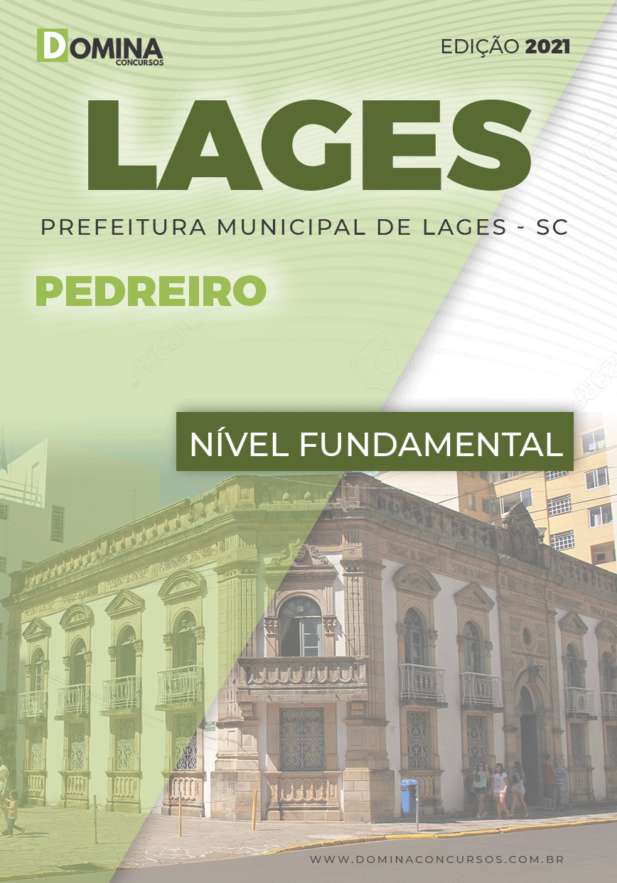 Apostila Processo Seletivo Pref Lages SC 2021 Pedreiro