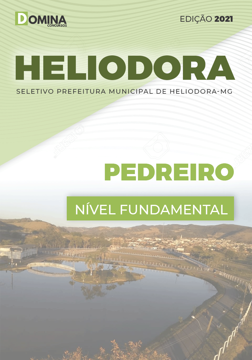 Apostila Concurso Pref Heliodora MG 2021 Pedreiro