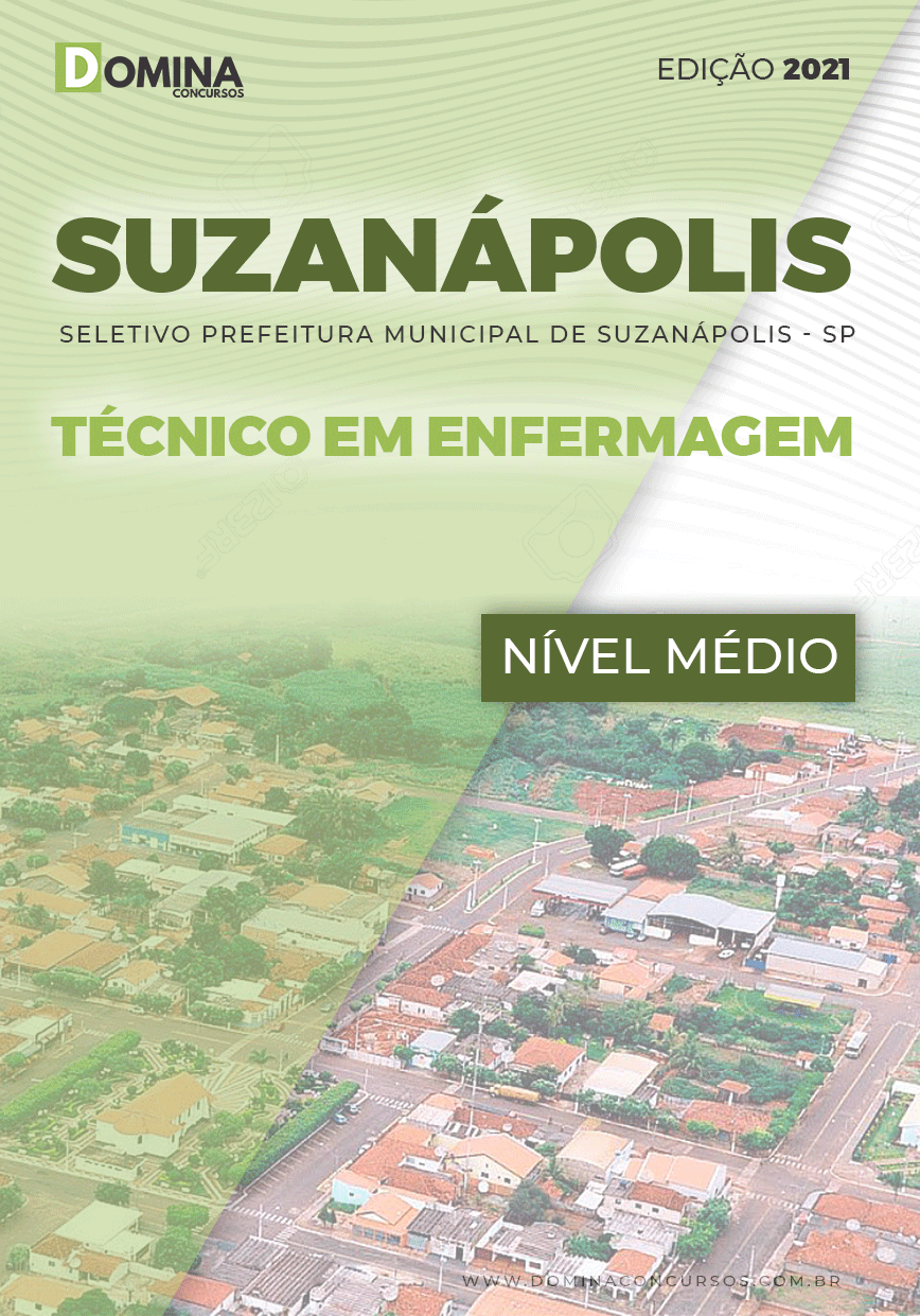 Apostila Pref Suzanápolis SP 2021 Técnico em Enfermagem