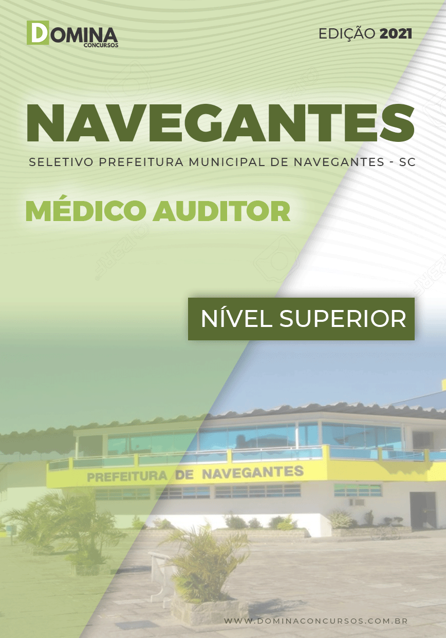 Apostila Processo Seletivo Pref Navegantes SC 2021 Médico Auditor