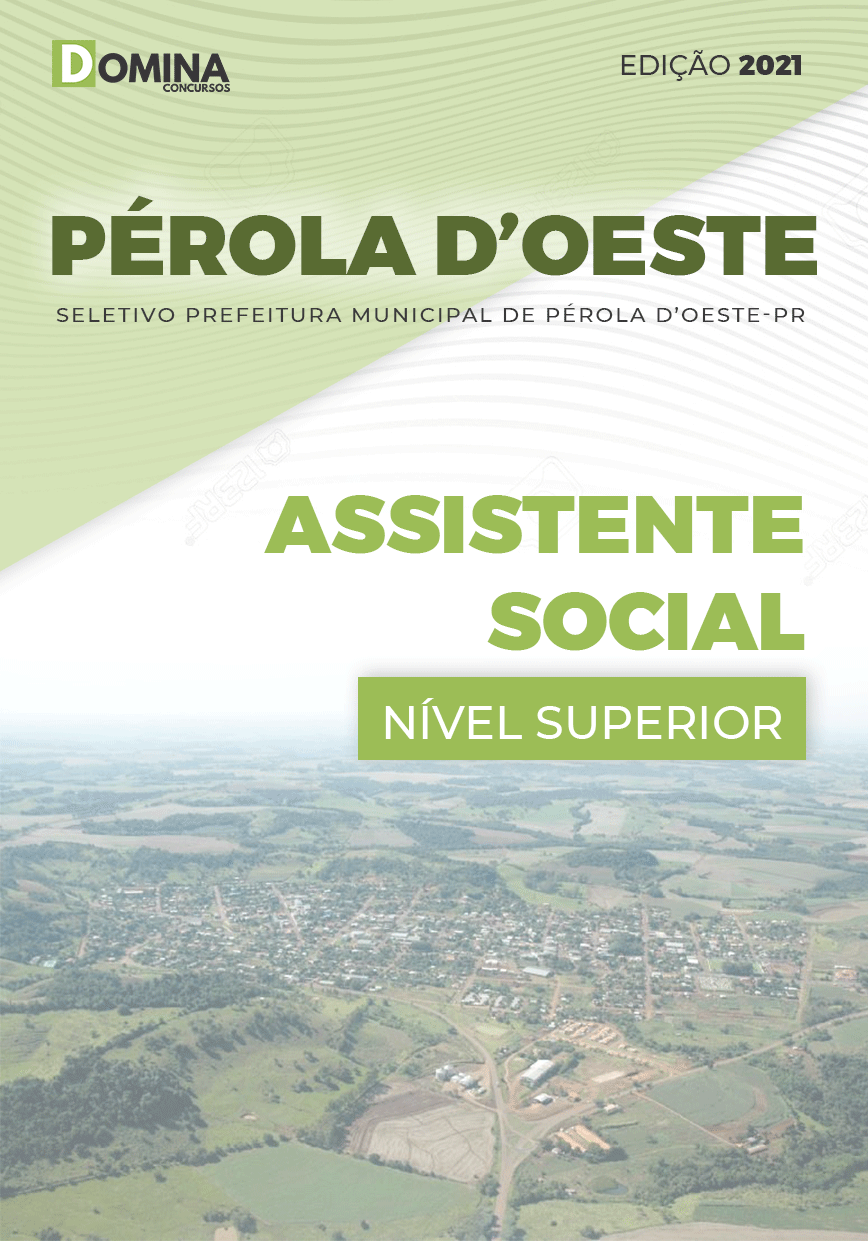 Apostila Seletivo Pref Pérola D’Oeste PR 2021 Assistente Social