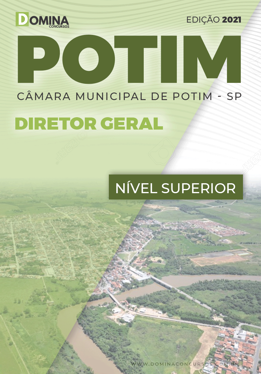 Apostila Concurso Câmara Potim SP 2021 Diretor Geral