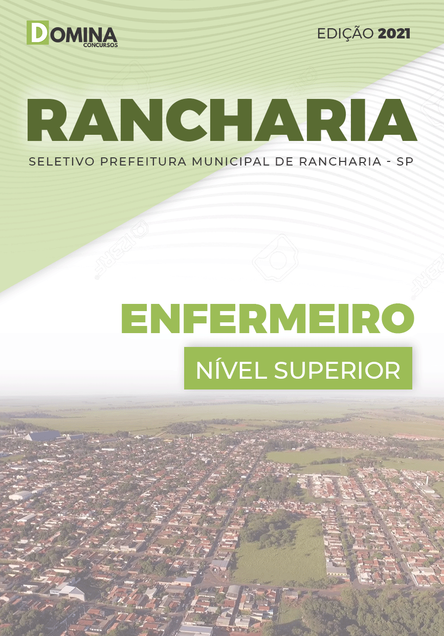 Apostila Processo Seletivo Pref Rancharia SP 2021 Enfermeiro