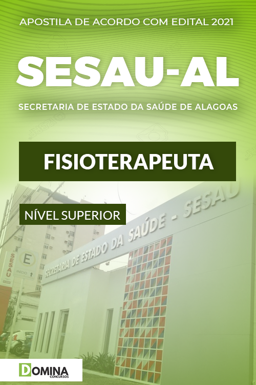 Download Apostila Concurso SESAU AL 2021 Fisioterapeuta